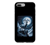 Capricorn Zodiac Goat Full Moon Constellation Horoscope Case for iPhone 7 Plus/8 Plus