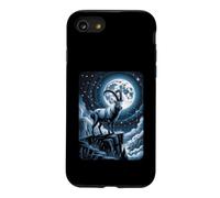 Capricorn Zodiac Goat Full Moon Constellation Horoscope Case for iPhone SE (2020) / 7/8