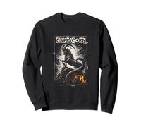 Capricorn zodiac mountain goat power Sweatshirt