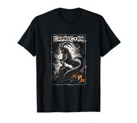 Capricorn Zodiac Mountain Goat Power T-Shirt