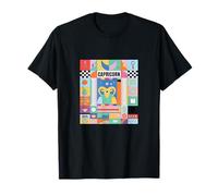 Capricorn Zodiac Sign Bauhaus Style - Modern Astrology Art T-Shirt