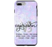 Capricorn Zodiac Traits Horoscope Astrology Goat Sign Case for iPhone 7 Plus/8 Plus