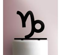 Capricorn ZodiacAcrylic Cake Topper 3mm Thick Premium Laser Cut Cake Decoration for Birthday, Wedding, Baby Shower & Party Cakes Durable Reusable