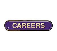 Capricornone Careers Purple Gel Domed School Bar Badge