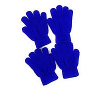 Caprilite 2 Pairs of Kids Children's Magic Primary School Gloves Winter Warm Stretchy Glove UK