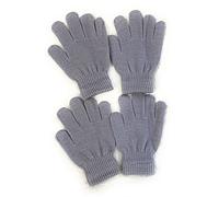Caprilite 2 Pairs of Kids Children's Magic Primary School Gloves Winter Warm Stretchy Glove UK