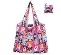 Caprilite Extra Large Reusable Foldable Ladies Shopping Bag Eco Tote Handbag Fold Away Shopper Bag UK