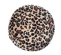 Caprilite Round Sinamay Luxury Felt Fascinator Base Pillbox Hat DIY Supplies Wholesale UK (Classic Brown Leopard Print)