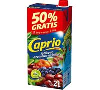Caprio Apple Aronia & Cherry Nectar Apple Drink Juice fruit juice 2000 Mililiter