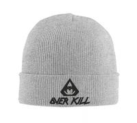 caps Mens Overkill Band Slouchy Beanie Knit Cap for Unisex Warm Winter Knit Skullies Beanie Cap Gifts