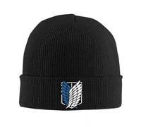 caps Mens Shingeki No Kyojin Knit Hat Beanie Winter Hat Warm Hip-hop Wings of Freedom Caps for Men Women Gifts