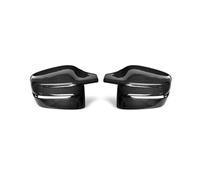 Caps Mirror Housing For BMW 2 3 4 5 7 Series G20 G21 G28 G22 G11 G12 G30 G38 G42 LHD RHD Bright Black Side Wing Rearview Mirror Cover Car Rearview Mirror Cover(RHD-Carbon pattern)