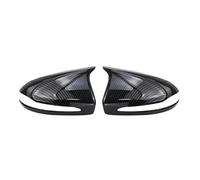 Caps Rearview Mirror Carbon Fiber Look Door Mirror Cap Covers For Mercedes B C E S CLS GLA GLB GLC W205 W247 H247 X247 X253 C253 W222 C217 W213 C257 Car Wing Mirror Covers(Carbon fiber pattern)