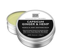 Capsicum & Ginger Warming Cream - Muscle & Joint Soother | Natural Heat Rub for Stiffness & Recovery | Handcrafted in the UK by Sera Organics (30g)