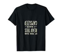 Capsized Kayak Boating Water Sports T-Shirt