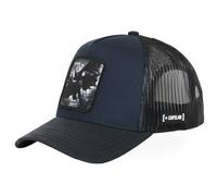 CAPSLAB Batman Trucker Cap BY FREEGUN DC COMICS 4 Blue Mesh Logo Patch