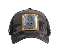 Capslab Bugs Bunny Looney Tunes Grey Camouflage Trucker Cap