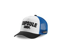 Capslab Capsule Corp. Dragon Ball Z White Black Blue Trucker Cap - One-Size