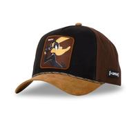 Capslab Daffy Duck Looney Tunes Suede Black Brown Adjustable Snapback Cap