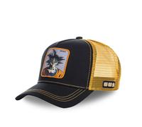 CAPSLAB Dragon Ball Goku Trucker Cap Junior Mesh Baseball Cap Black