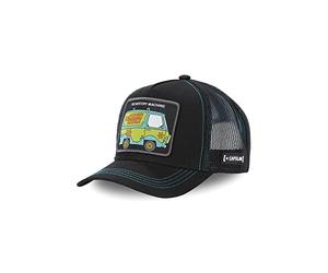 Capslab Mytery Machine Scooby-Doo Black Trucker Cap