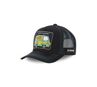 Capslab Mytery Machine Scooby-Doo Black Trucker Cap - One-Size