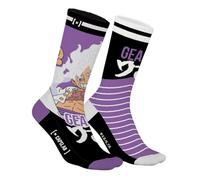 Capslab One Piece socks Monkey D. Ruffy - Officially licensed anime socks - Comfortable cotton socks with Ruffy Gear 5 - - 43-46