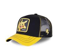 Capslab Pikachu Trucker Cap Pokemon Black/Yellow - One-Size