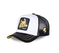 Capslab Pikachu Trucker Cap Pokemon White/Black - One-Size