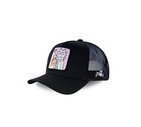 Capslab Rick & Morty Black Rick and Morty Black Trucker Cap - One-Size