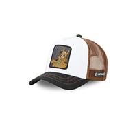 Capslab Scooby Scooby-Doo White Black Brown Trucker Cap - One-Size