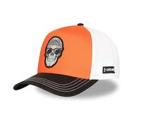 Capslab Skull Embroidered Patch Cap with Sunglasses | Authentic and Modern Design | Unisex | Curved Edge | Comfortable Fit | Look Personality and Authenticity All Day