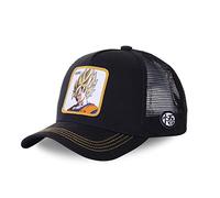 Capslab Son Goku Dragon Ball Z Black Trucker Cap - One-Size