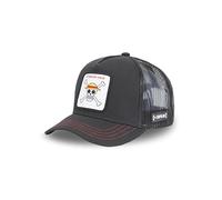 Capslab Straw Hat Crew One Piece black Trucker Cap