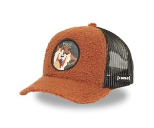 Capslab Tasmanian Devil Brown Trucker Cap