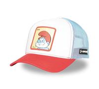 Capslab The Smurfs Cap Women/Men - Trucker Baseball mesh Snapback, with Peak, Peak All-Season Spring Summer Autumn Winter - One Size red