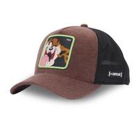 CAPSLAB Trucker Cap LOONEY TUNES Premium TAZ Brown Basecap Mesh Cap Wind Hose