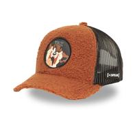 Capslab Trucker Cap - Looney Tunes Taz - Fur Baseball Mesh Logo Patch New