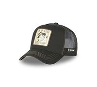 Capslab Wanted Luffy One Piece Black Trucker Cap - One-Size