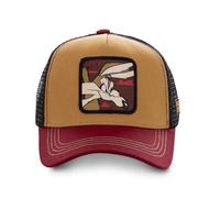 Capslab Wile E. Coyote Looney Tunes Brown Adjustable Trucker Cap