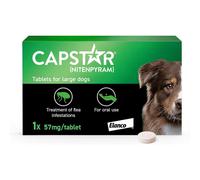 Capstar Flea Tablets, Fast Acting Flea Treatment For Medium To Large D