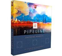 Capstone Games: Pipeline: Emerging Markets Expansion - Tile Laying Economic Strategy Board Game. 2-4 Players, Ages 12+, 90 Min