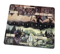 Capstone Games Premium Stitched Playmat for Pagan: Fate of The Roanoke Board Game, Durable Non-Slip Base, Neoprene Mat with Cardboard Display Box