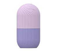Capsule Facial Mask,Ice Tray Pore Shrinkage,Beauty Products,Mini Capsule Ice Roller Reusable Facial Treatment to Tighten,Tone Skin (Purple)