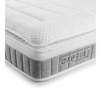 Capsule Pillowtop 3000 Pocket Sprung and Memory Foam Mattress - 4ft6 Double (135 X 190 cm)