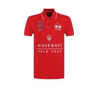 Capsule Red Polo- male- La Martina- Polo Shirts- Red- L- Tops L