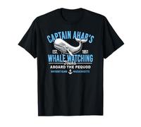 Captain Ahab's Whale Watching Tours Nantucket Massachusetts T-Shirt