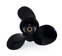 Captain Aluminum Outboard Propeller Fit Evinrude/Johnson Engines 8-15HP 13Tooth Spline RH (9.25x11)