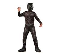 Captain America 3 Black Panther Costume Child Large