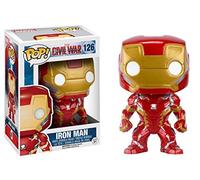 Captain America 3 Civil War Iron Man Pop Marvel #126 Vinyl Figure Funko